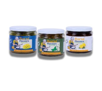 300gm Pack of 3 ( Mango, Lemon and Green chilli )