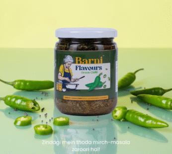 Green chilli pickle 450g